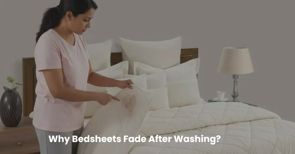 Why Bedsheets Fade After Washing